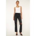 Kancan Black High Rise Boyfriend Jean