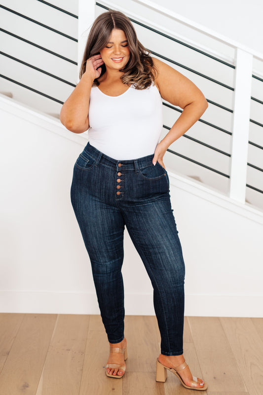 Judy Blue Celecia High Waist Skinny Jeans