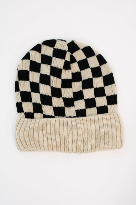 Check the Weather Beanie in Bone – Lightweight Ribbed Knit Hat