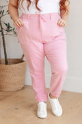 Judy Blue Women's Pink Joggers
