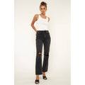 Kancan Black High Rise Boyfriend Jean